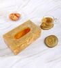 Gold Resin Tissue Holder
