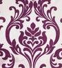 Purple Traditional Polyester 5 Ft Semisheer Eyelet Window Curtains (Set of 2)