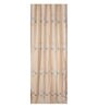 Gold Semisheer Satin 9 feet Eyelet Long Door Curtains