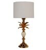 Gold Single Leaf  Table Lamp
