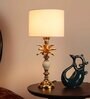 Gold Single Leaf  Table Lamp