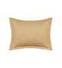 Gold Solid 235 TC Viscose Cotton 2 Pillow Sham Set
