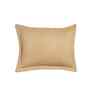 Gold Solid 235 TC Viscose Cotton 2 Pillow Sham Set