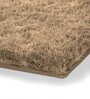 Gold Solid Microfiber 3 X 5 Feet Tufted Carpet