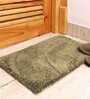 Gold Solid Microfibre 17x12 Inches AntiSkid Door Mat