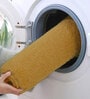 Gold Solid Microfibre 17x12 Inches AntiSkid Door Mat