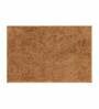 Gold Solid Microfibre 23x15 Inches AntiSkid Bath Mat