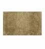 Gold Solid Microfibre 30x18 Inches AntiSkid Bath Mat