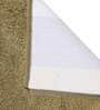 Gold Solid Microfibre 36x24 Inches AntiSkid Bath Mat