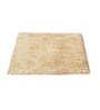 Gold Solid Polyester 23x15 Inches Super Soft Bath Mat