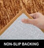 Gold Solid Polyester 24x16 Inches Super Soft Bath Mat