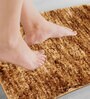 Gold Solid Polyester 24x16 Inches Super Soft Bath Mat