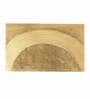 Gold Solid Polyester 30x18 Inches AntiSkid Bath Mat