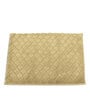 Gold Geometric Polyester 30x18 Inches Super Soft Bath Mat