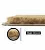 Gold Solid Polyester 36x24 Inches AntiSkid Bath Mat