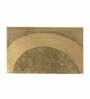 Gold Solid Polyester 36x24 Inches AntiSkid Bath Mat
