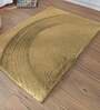 Gold Solid Polyester 36x24 Inches AntiSkid Bath Mat