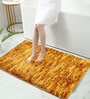 Gold Solid Polyester 36x24 Inches Super Soft Bath Mat