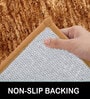 Gold Solid Polyester 36x24 Inches Super Soft Bath Mat