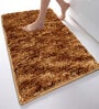 Gold Solid Polyester 36x24 Inches Super Soft Bath Mat