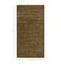 Gold Solid Wool and Viscose 5 ft X 8 ft Hand Woven Carpet