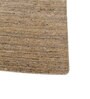Gold Solid Wool and Viscose 5 ft X 8 ft Hand Woven Rectangle Carpet