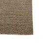 Gold Solid Wool and Viscose 6 ft X 9 ft Hand Woven Carpet