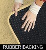 Gold Solid Wool Blend 3 X 5 Feet Tufted Carpet