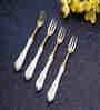 Gold Stainless Steel (Set of 4) Forks