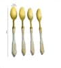 Gold Stainless Steel (Set of 4) Spoons
