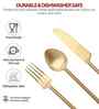 Gold Stainless Steel Cutlery Set Of 3