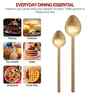 Gold Stainless Steel Spoons Set Of 12