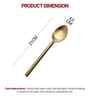 Gold Stainless Steel Table Spoons Set Of 6
