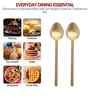 Gold Stainless Steel Table Spoons Set Of 6