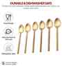 Gold Stainless Steel Table Spoons Set Of 6