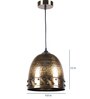 Lawson Gold Gold Steel Hanging Light