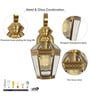 Peony Gold Steel Wall Sconces