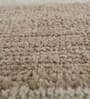 Gold Stripes Wool 8 ft x 10 ft Hand Knotted Carpet