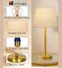 GoldenTable Lamp & Bedroom