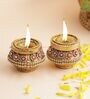Gold Terracotta (Set of 2) Diya