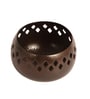 Gold Textured Etching Tealight Holder