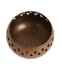 Gold Textured Etching Tealight Holder