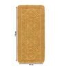 Gold Geometric Cotton 17x25 Inches AntiSkid (Set of 2) Bath Mats