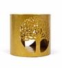 Gold Tree Tealight Holder