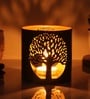 Gold Tree Tealight Holder