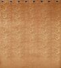 Gold Velvet Tree Branch  5 Foot Ring Top Window Curtain