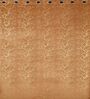 Gold Velvet Tree Branch  5 Foot Ring Top Window Curtains Set Of 2