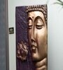 Gold Wine Buddha Face Wall Water Fountain for Home