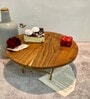 Gold Wood Cake Stand
