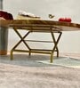 Gold Wood Cake Stand